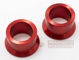 ZETA - ZE93-3151 - RED Rear Wheel Spacers Honda CRF250R CRF450R 2004-2017