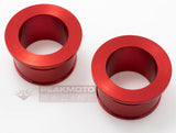 ZETA - ZE93-3151 - RED Rear Wheel Spacers Honda CRF250R CRF450R 2004-2017