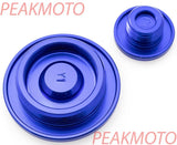 ZETA ZE89-1412 Engine Plugs Blue Yamaha YZ250F 01-13, YZ400F YZ426F YZ450F 98-05