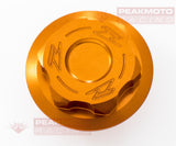 ZETA ZE58-2817 Anodized Aluminum Steering Stem Bolt Orange KTM M20 x 27-P1.5