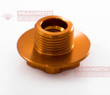 ZETA ZE58-2817 Anodized Aluminum Steering Stem Bolt Orange KTM M20 x 27-P1.5