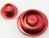 ZETA - ZE89-1120 RED Engine Plugs Honda CRF150R CRF250R CRF450R CRF450X TRX400EX