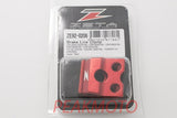 ZETA - ZE92-0206 Brake Line Clamp Red Honda CRF250R CRF450R 2004-2017, CRF250L