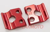 ZETA - ZE92-0206 Brake Line Clamp Red Honda CRF250R CRF450R 2004-2017, CRF250L