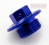 ZETA - ZE89-2212 Oil Filler Plug Blue Suzuki RM80 RM85 01-16, RM125 RM250 01-08