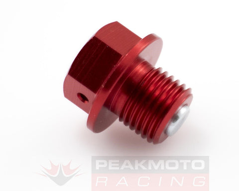 ZETA - ZE58-1413 - Magnetic Drain Plug, Red M12x10mm 1.25mm Pitch
