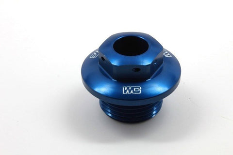 Works Connection Works Connection Blue Anodized Aluminum Steering Stem Nut KTM Husqvarna |24-400