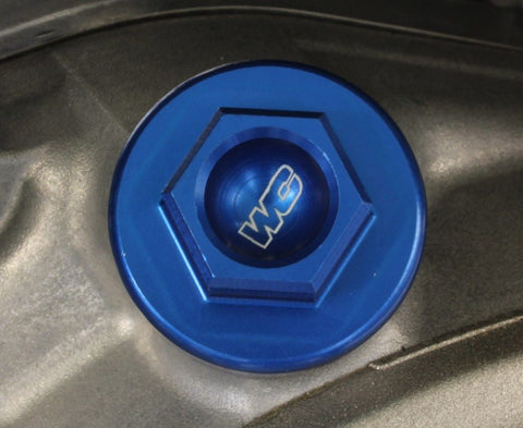 Works Connection Works Connection Blue Oil Filler Plug Kawasaki KX250F KX450F Made In USA |24-191