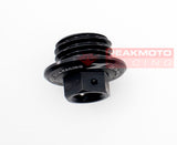ZETA - ZE89-2111 BLACK Oil Filler Plug For Honda Monkey/Super Cub 125 2019-2021