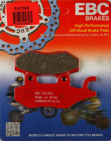 For Suzuki RM125 RM250 87-93, RMX250 EBC FRONT BRAKE PADS