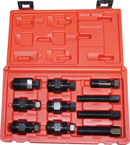 Helix Racing FLYWHEEL PULLER SET, 10PC, W/CASE | 390-7013
