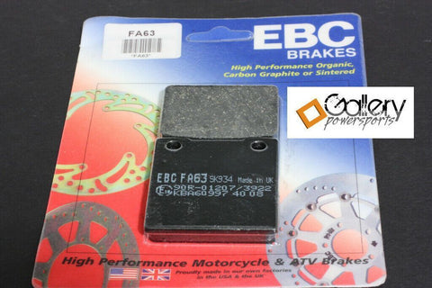 For Suzuki GSXR600 GSX-R600 1997-2003 REAR EBC BRAKE PADS