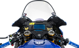 A450 ROAD RACING GRIPS BLUE/WHITE PAIR