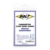 CARBURETOR FLOAT BOWL SCREWS ASSORTMENT 210 PIECE KIT