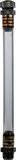 FILLER HOSE W/SCREW CAP CLEAR 12"