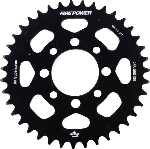 REAR SPROCKET ALUMINUM 39T BLK