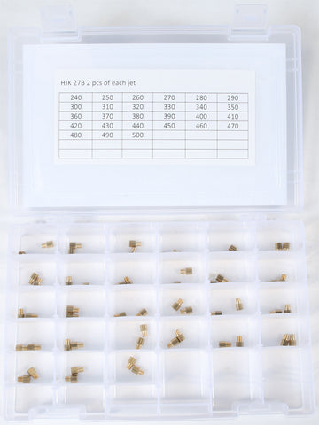 HEX MAIN JET KIT #240-500 2/PK