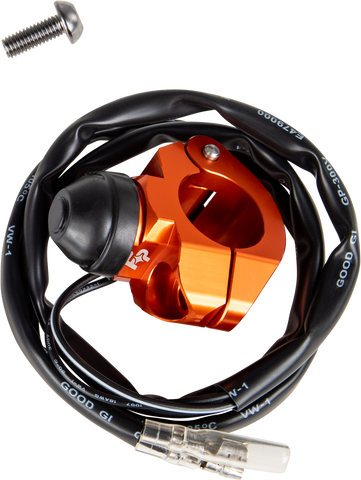KILL SWITCH SINGLE BOLT CLAMP ORANGE