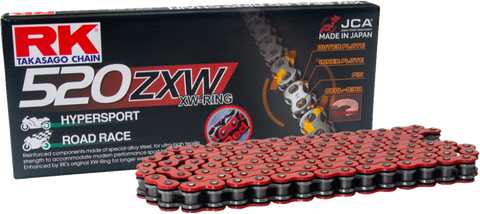 RR520ZXW DRIVE CHAIN RED 520 X 150