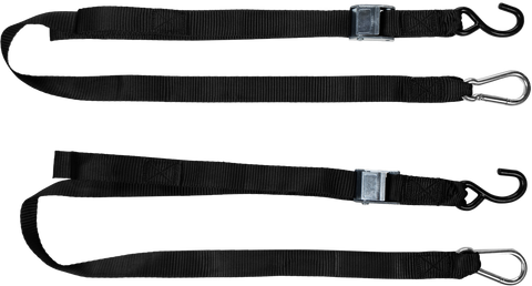 1.5" X 6' TIE-DOWN SOFT-TIE BLACK 2/PK