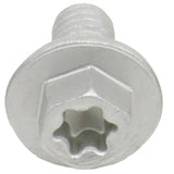 EURO TORX LARGE FLANGE BOLT 6X.1.0X12MM 10/PK