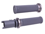 LOCK-ON RUFFIAN GRIPS GRAPHITE/GUN METAL CVO `23-24