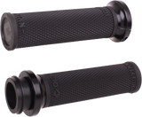 RUFIAN GRIPS TBW 1" BLACK/BLACK