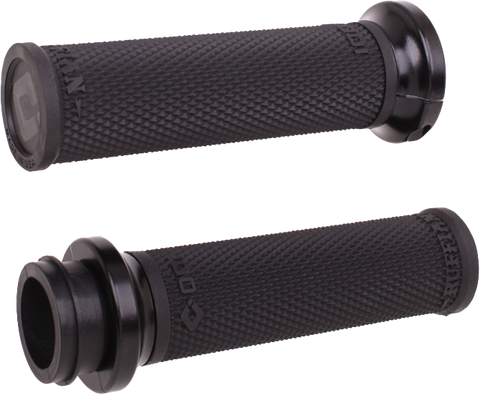 RUFIAN GRIPS TBW 1" BLACK/BLACK
