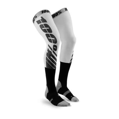 REV KNEE BRACE SOCKS FLASH GREY SM/MD