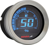 HD-02 SERIES GAUGE KIT SILVER BEZEL OIL TEMP