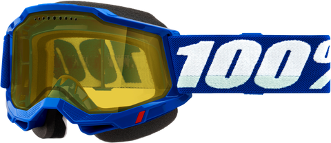ACCURI 2 SNOWMOBILE GOGGLE BLUE W/ YELLOW LENS