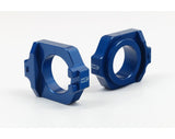 Works Connection Axle Blocks Elite Honda Blue 17-220 manufacturer photo 1