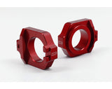 Works Connection Axle Blocks Elite Honda Red 17-225 manufacturer photo 1