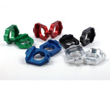 Works Connection Axle Blocks Elite Kawasaki/Suzuki Blue 17-235 manufacturer photo 2