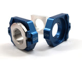 Works Connection Axle Blocks Elite KTM/Hus Blue 17-251 manufacturer photo 1