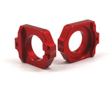 Works Connection Axle Blocks Elite KTM/Hus Red 17-255 manufacturer photo 1