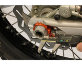 Works Connection Axle Blocks Elite KTM/Hus Orange 17-263 manufacturer photo 3