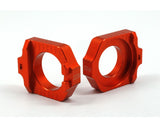 Works Connection Axle Blocks Elite KTM/Hus Orange 17-263 manufacturer photo 1