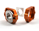 Works Connection Axle Blocks Elite KTM/Hus Orange 17-264 manufacturer photo 1