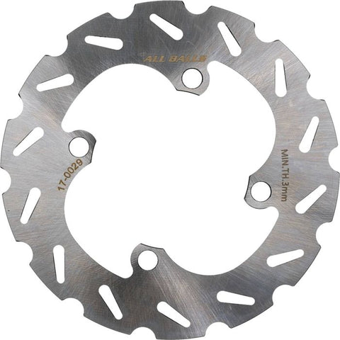 Brake rotor disc, rear applications
