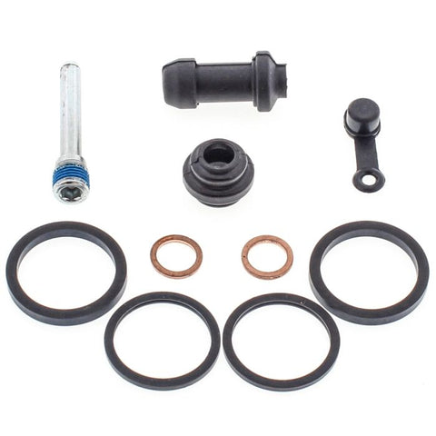 Brake caliper rebuild kit components