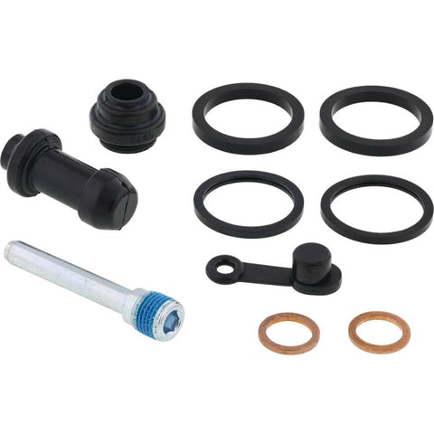 Brake caliper rebuild kit components