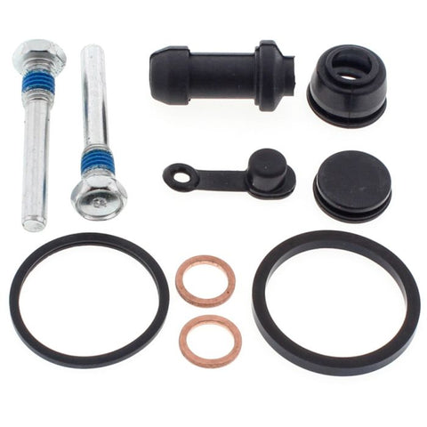 Brake caliper rebuild kit components