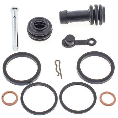 Brake caliper rebuild kit components