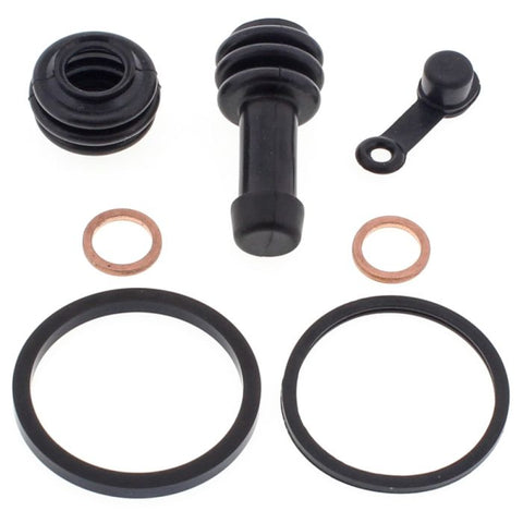 Brake caliper rebuild kit components