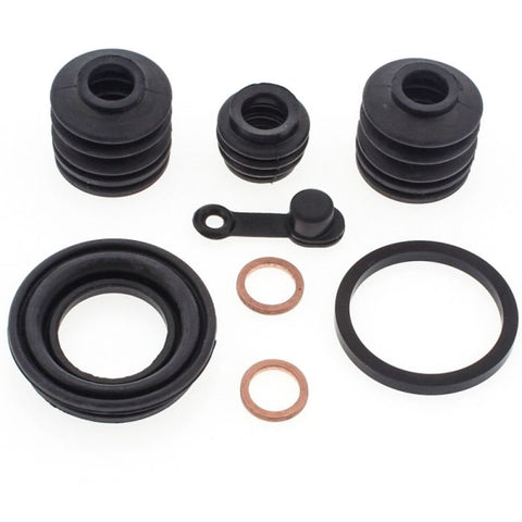 Brake caliper rebuild kit components