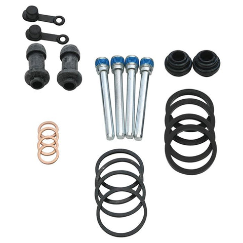 Brake caliper rebuild kit components