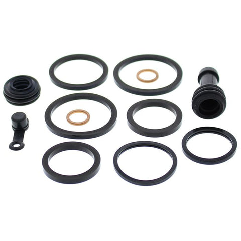Brake caliper rebuild kit components