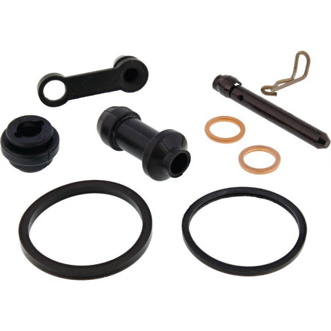 Brake caliper rebuild kit components