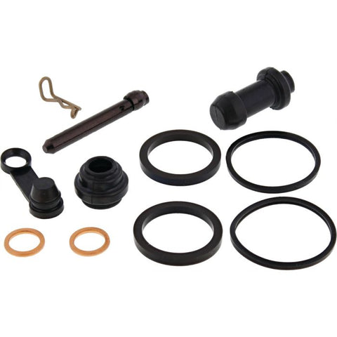 Brake caliper rebuild kit components